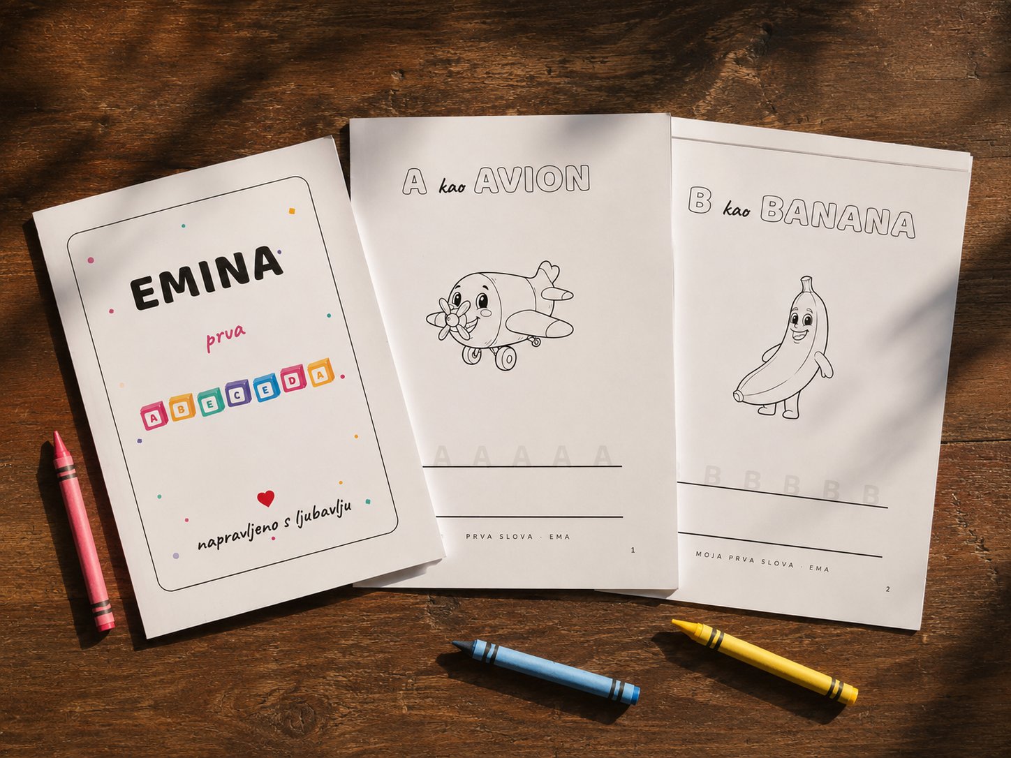 Ema — moja prva slova